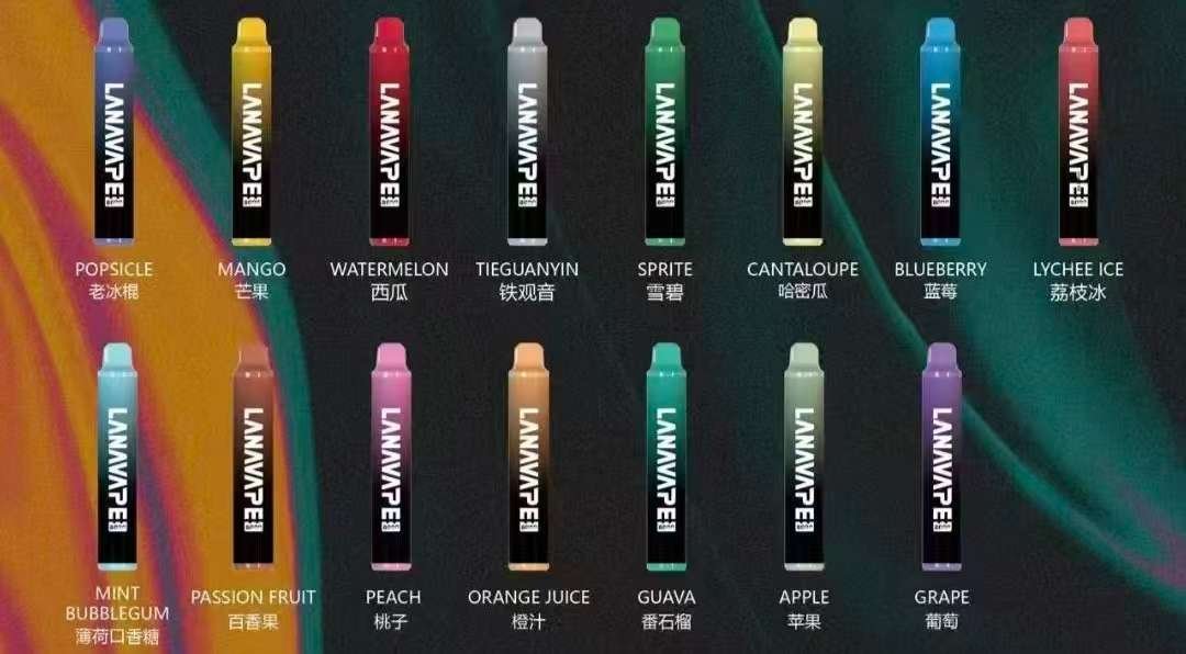 LANA拉娜ZOLT 8000口拋棄式電子煙口味推薦